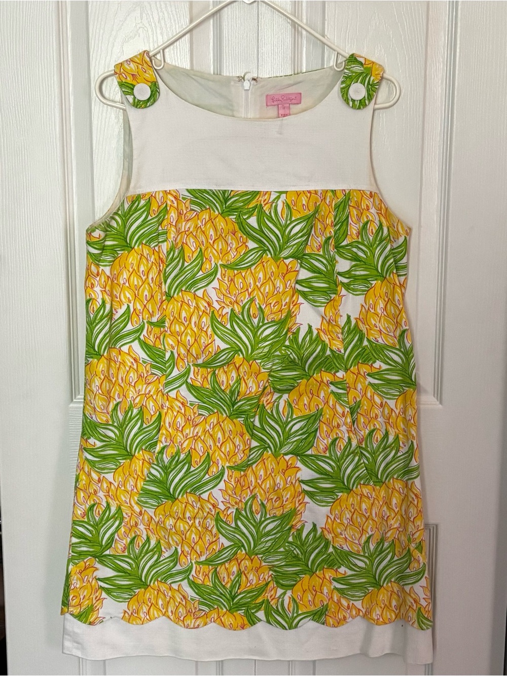 Lilly Pulitzer Tropical Pineapple Shift Dress